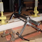 Accurate mitred box clamping
